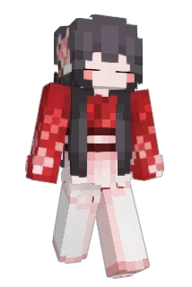Melaniee14 Minecraft avatar full body
