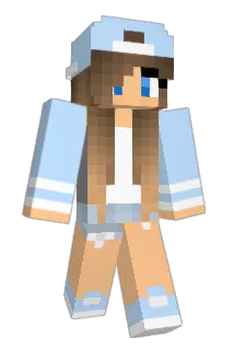 Melanielxx Minecraft avatar full body