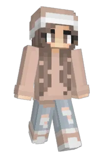 Melaniemelmel Minecraft avatar full body