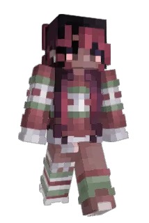 MelaninnJae Minecraft avatar full body