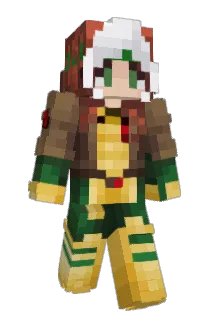 Melchu_Sunflower Minecraft avatar full body