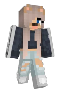 MelinchenA Minecraft avatar full body