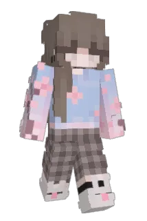 Melinis Minecraft avatar full body
