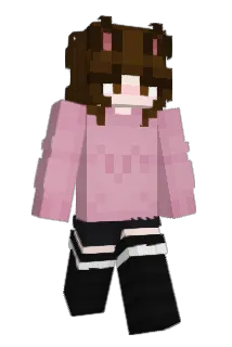 Melkiduck Minecraft avatar full body