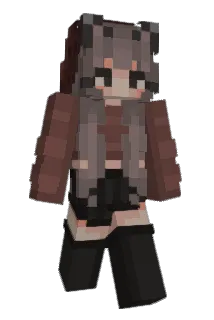 MellTsuki Minecraft avatar full body