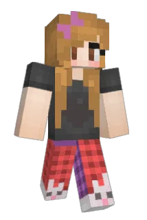 MellowPeaches Minecraft avatar full body