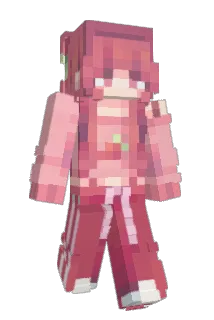 MellzyBellz Minecraft avatar full body