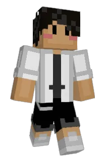 Melodiccted Minecraft avatar full body