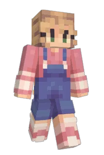 Meloncholyflower Minecraft avatar full body