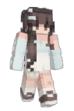 Meloony Minecraft avatar full body