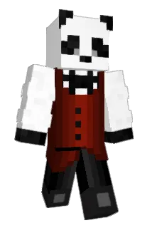 Melopax Minecraft avatar full body