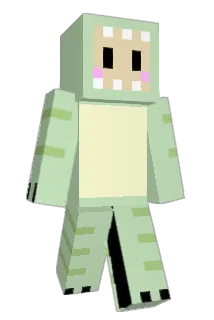 Melosaurs Minecraft avatar full body