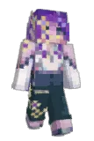 MeltyMask Minecraft avatar full body