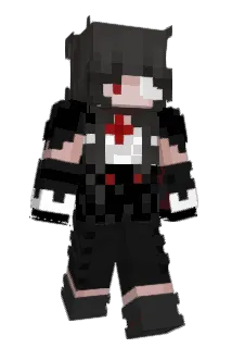 Melunami Minecraft avatar full body