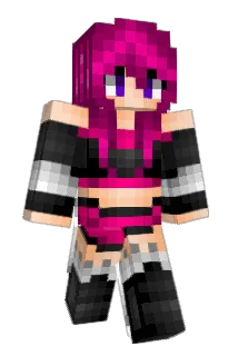 Meluu Minecraft avatar full body
