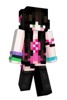 Melzzzinhaaa Minecraft avatar full body