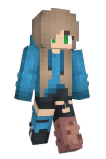 Memettie Minecraft avatar full body