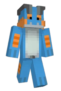 Memobombino Minecraft avatar full body