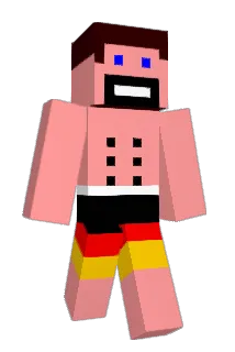 Menacenl Minecraft avatar full body