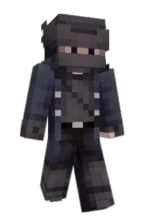 MenacingMan Minecraft avatar full body