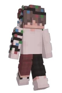 Menelise Minecraft avatar full body