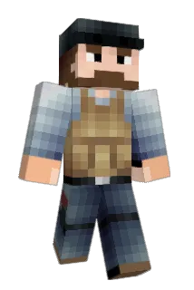 Menesto Minecraft avatar full body
