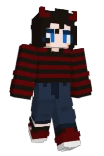 Menine_sorte Minecraft avatar full body