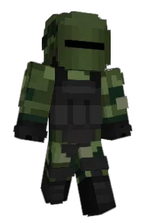 Menkeybrain Minecraft avatar full body