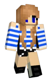 Mentalogical Minecraft avatar full body