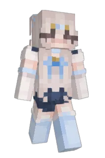 Meowelle Minecraft avatar full body
