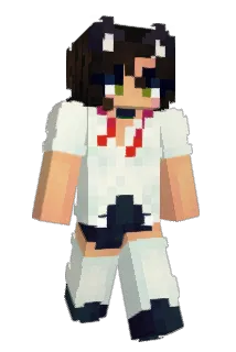 Meowliday Minecraft avatar full body