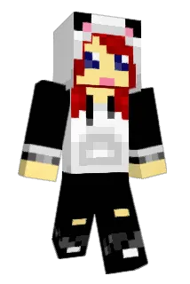 MerMer Minecraft avatar full body