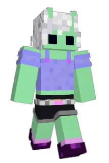 Merganette Minecraft avatar full body