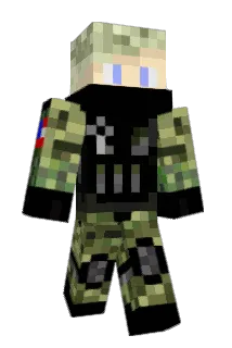 Merkzilla Minecraft avatar full body