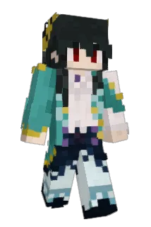 MerlinAcht Minecraft avatar full body