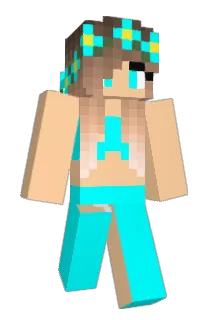 MerlisaT Minecraft avatar full body