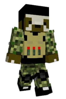 Mermasloth Minecraft avatar full body