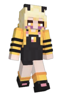 Merochibee Minecraft avatar full body