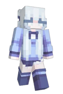 Merrier Minecraft avatar full body