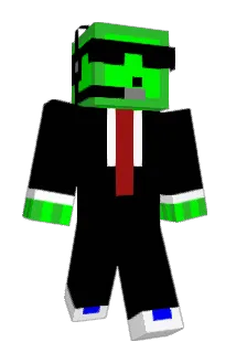 Mertron Minecraft avatar full body
