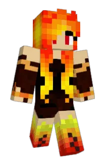 Merylangel Minecraft avatar full body