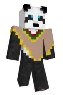 MessicanPanda Minecraft avatar full body