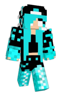 MessyMaid Minecraft avatar full body