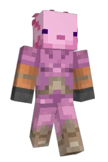MetPython Minecraft avatar full body