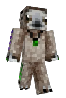 MetaSloth Minecraft avatar full body