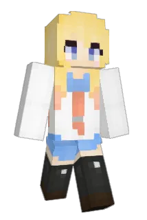 MewMewMew Minecraft avatar full body