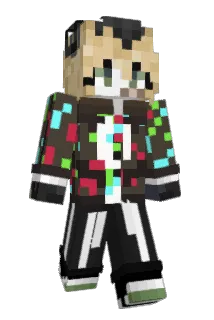 MgCl_2 Minecraft avatar full body