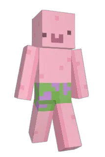 Mhagever Minecraft avatar full body