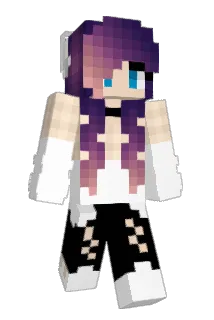 Mi0kro Minecraft avatar full body
