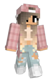 MiShellKaS Minecraft avatar full body